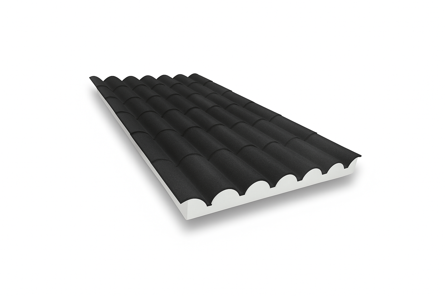 Panel Sándwich Imitación Teja Albero/Madera