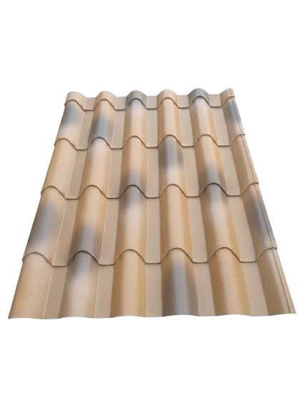 Panel Sándwich Imitación Teja Albero/Madera